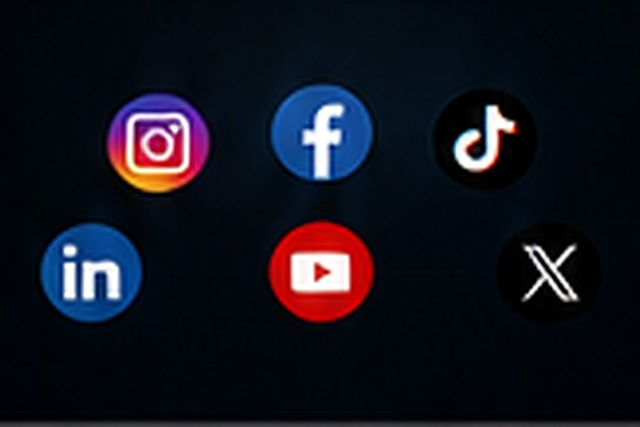 Social media management visual